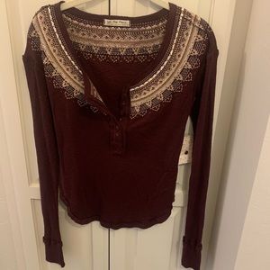 Free People Shirt NWT